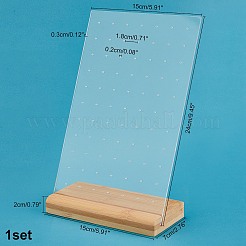 Visualizza l'orecchino acrilico&nbsp;EDIS-WH0009-06B