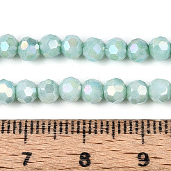 Brins de perles de verre électrolytiques anti-ternissement&nbsp;EGLA-T021-4mm-15-08