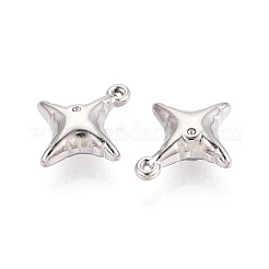 Pendentifs cabochons en acier inoxydable 304&nbsp;STAS-T067-72P