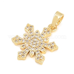Pendentifs en laiton zircon cubique transparent&nbsp;CU-CBA9B49-02B-G