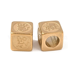 304 Edelstahl-Europäische Perlen&nbsp;SA-CBA66F5-02G