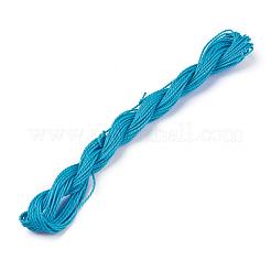 Cordon rond en polyester ciré&nbsp;YC-WH0005-06