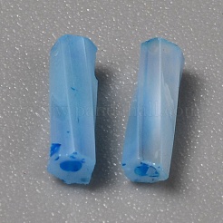 Undurchsichtige Farben Glas Twist Signalhornperlen&nbsp;GLAA-WH0039-08L