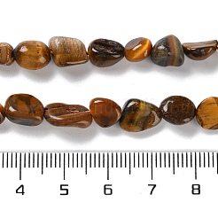 Natürlichen Tigerauge Perlen Stränge&nbsp;G-P497-01C-12