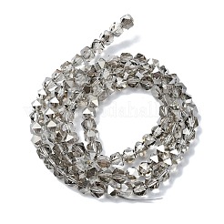 Perles en verre electroplate&nbsp;EGLA-L018-B-AB03