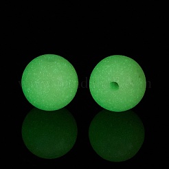 Leuchtende bonbonfarbene Glasperle&nbsp;GLAA-E031-01A-08