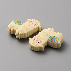 Perles de silicone&nbsp;FIND-WH0143-10A