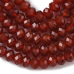 Natürlichen Karneol Perlenstränge&nbsp;G-D344-A19-01
