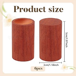 Diffuseur d'aromathérapie en bois à colonne&nbsp;AJEW-WH0077-208B