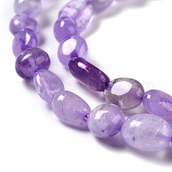Natürliche Lavendel-Amethyst-Perlenstränge&nbsp;G-G018-50