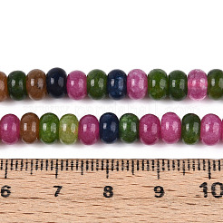 Gefärbt natürlichen weißen Jade Perlen Stränge&nbsp;X-G-T139-58B-01