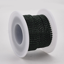 Électrophorèse fer strass strass chaînes&nbsp;CHC-Q009-SS6.5-B02
