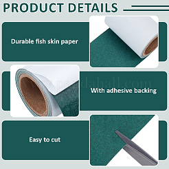 1 rouleau de papier d'orge pour joint d'isolation de batterie auto-adhésif&nbsp;DIY-BC0018-13A
