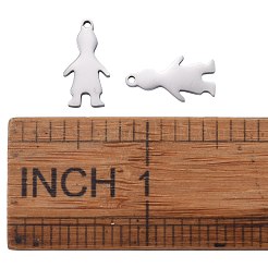 Pendentifs en acier inoxydable 304 résistant au ternissement&nbsp;STAS-I140-12S
