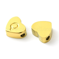 Placcatura ionica (ip) perle in acciaio inossidabile chirurgico 316l&nbsp;STAS-R230-01Q-G-1