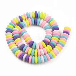 Chapelets de perle en pâte polymère manuel&nbsp;CLAY-N008-064-A18