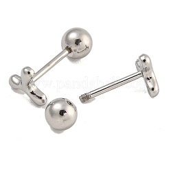 Knorpelohrringe aus Edelstahl 304&nbsp;EJEW-B066-01A-P