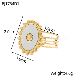 Fingerringe aus Edelstahl 304&nbsp;RJEW-OY001-08