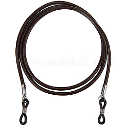 Tour de cou en cuir de vache pour lunettes&nbsp;AJEW-WH20033-113B-01