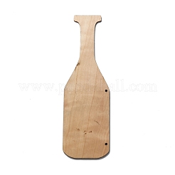 Décorations de pendentif en bois naturel&nbsp;WOOD-I005-03