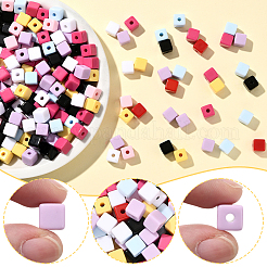 200 Stück undurchsichtige Acrylperlen&nbsp;FIND-SP0004-85