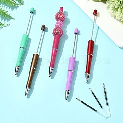 10 Kugelschreiber aus ABS-Kunststoff und Eisen&nbsp;AJEW-FS0001-41E