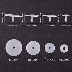 Puppengelenke aus Kunststoff&nbsp;DIY-PH0025-85-WH