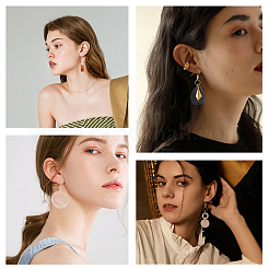 Kits para hacer aretes de cuero DIY&nbsp;DIY-SC0001-43