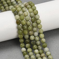 Natur taiwan Jade Perlen Stränge&nbsp;G-K310-A23-6mm-01