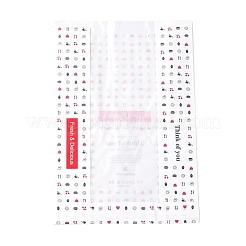 Rechteck mit Vorräten Musterpapier Backbeutel&nbsp;CARB-K0001-01F