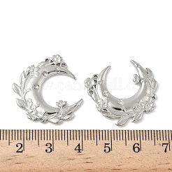Anhänger mit Strassfassung aus Edelstahl 304&nbsp;STAS-D376-09B-P