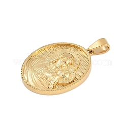 Pendentifs en acier inoxydable 304&nbsp;LS-STAS-M103-01G-01