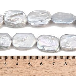 Fili di perle keshi barocche naturali tinte&nbsp;PA-CBAFEE8-16D