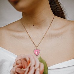 6 pz 6 stili in vero ottone placcato oro 18k micro pavé di ciondoli smaltati di zirconi trasparenti&nbsp;ZIRC-SZ0001-36A