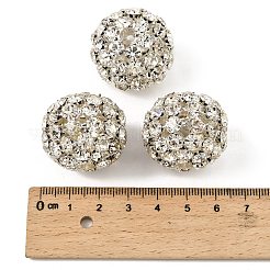 Messing Legierung Strass Perlen&nbsp;RSB083-S