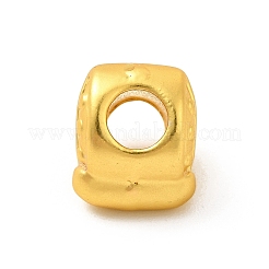 Crémaillère en alliage de placage perles européennes&nbsp;PALLOY-F287-51MG