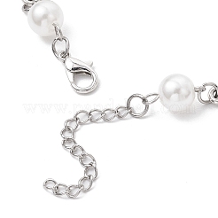 Bracciali a maglie in lega a forma di conchiglia della serie Ocean&nbsp;BJEW-JB11840-03