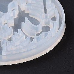 Diy cráneo tema colgante moldes de silicona&nbsp;SIMO-H010-07B