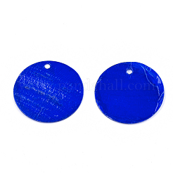 Sprühlackierte Capiz Shell Anhänger&nbsp;SSHEL-T007-02