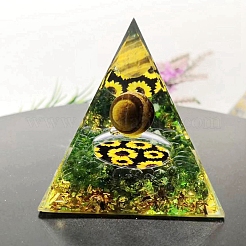 Orgonit-Pyramiden aus Kunstharz mit Kugel&nbsp;PW-WG11318-01