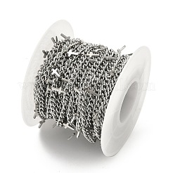 Catene a maglie in acciaio inox 304&nbsp;CHS-K017-08A-P