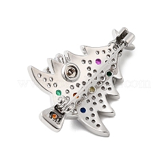 Broches à revers en laiton micro pavé de zircones cubiques&nbsp;JEWB-C050-01P