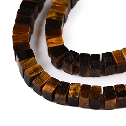 Natürlichen Tigerauge Perlen Stränge&nbsp;G-N342-73