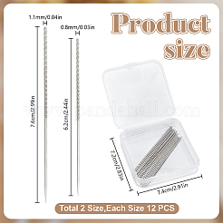 24 Stück 2 Stile Karton Stahlnadeln&nbsp;FIND-DR0001-96
