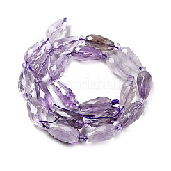 Natürlichen Amethyst Perlen Stränge&nbsp;G-B028-A11