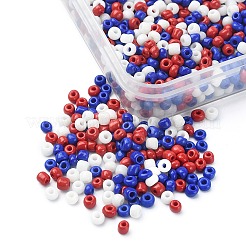 55.5g 3 Farben 8/0 Glasperlen&nbsp;SEED-YW0002-26