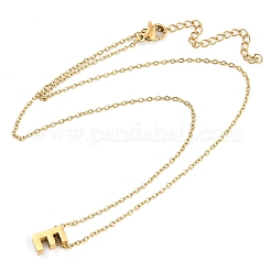 Collane pendenti in acciaio inossidabile placcato ionico (ip) 304&nbsp;NJEW-R050-01G-05
