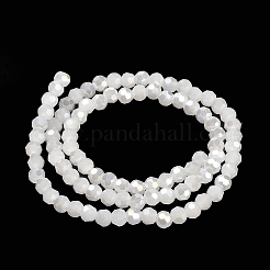 Ständer aus imitierten Jade-Glasperlen&nbsp;EGLA-A035-J4mm-B05