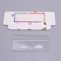 Faltbare kreative Kraftpapierbox&nbsp;CON-WH0062-09A