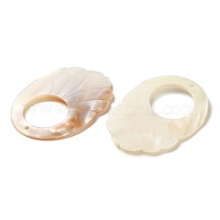 Natürlichen Süßwasser-Shell-große Anhänger&nbsp;SHEL-K006-24